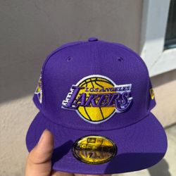 Lakers Fitted 7 1/2 New With Tags New Era