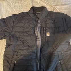 (Carhartt Jacket) Carhartt Rain Defender Relaxed Fit Insulated Jacket
