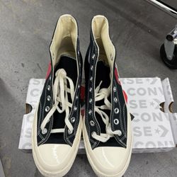 CDG Converse Size 9