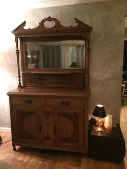Antique cabinet piece