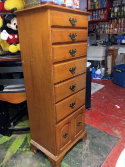 Lingerie Tall Dresser 7 drawers