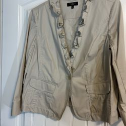 Talbots Cotton Jacket, Size 14W