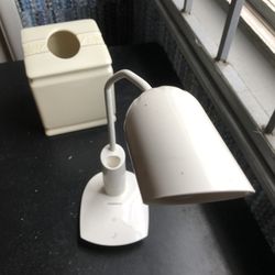 Desk Lamp+night Light, USB Charge, Modern White Style