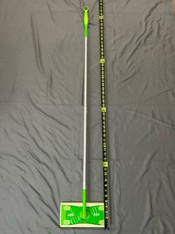 Swiffer Style Floor Mop Cleaning Mop Adjustable Handle Green
