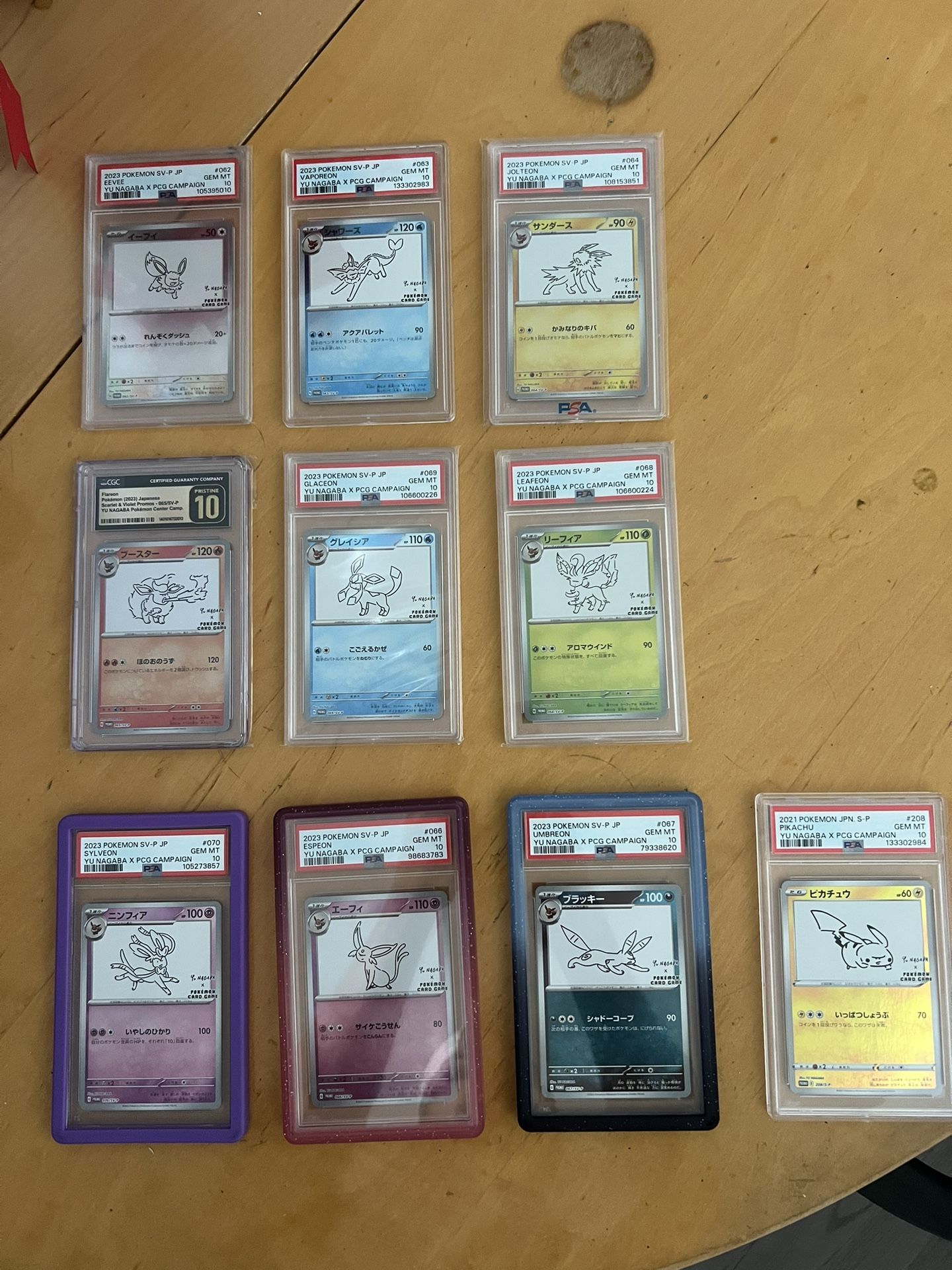 Yu Nagaba Psa 10 Set