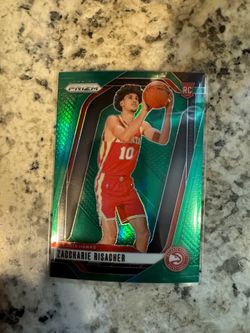 2024-25 Panini Prizm Zaccharie - Green Prizm #265 Rookie Card
