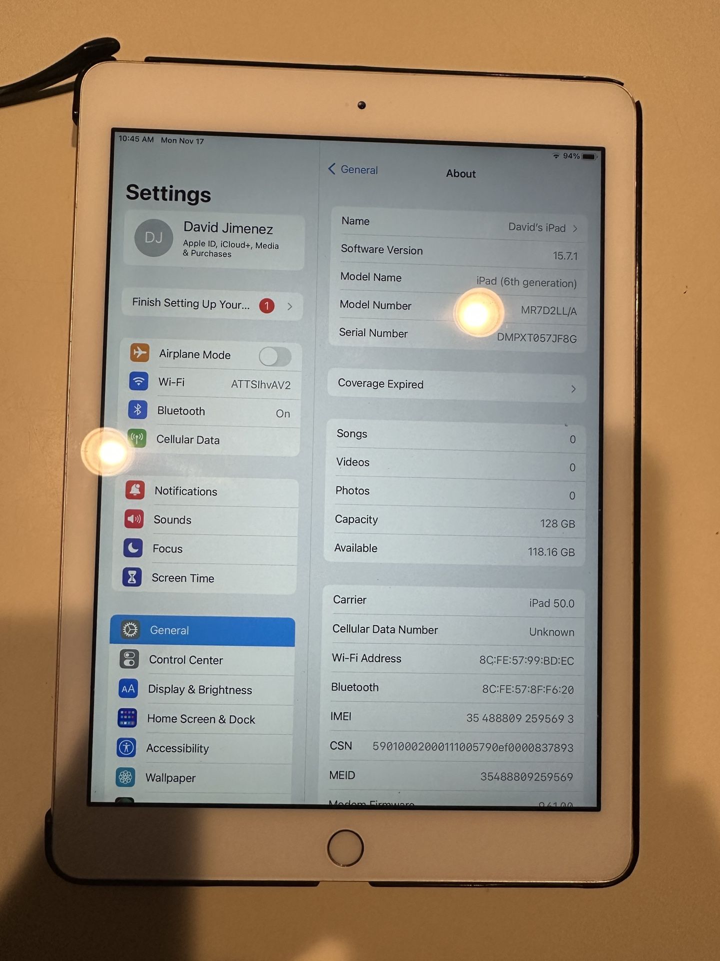 iPad Gen 6