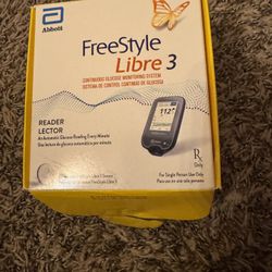 NEW FreeStyle Libre 3 Reader