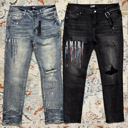 Amiri jeans size 32 & 36