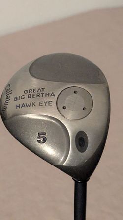 Callaway Great Big Bertha Hawk Eye 5-Wood 21° RH Firm Flex Graphite