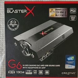 G6 Soundblaster X Gaming DAC