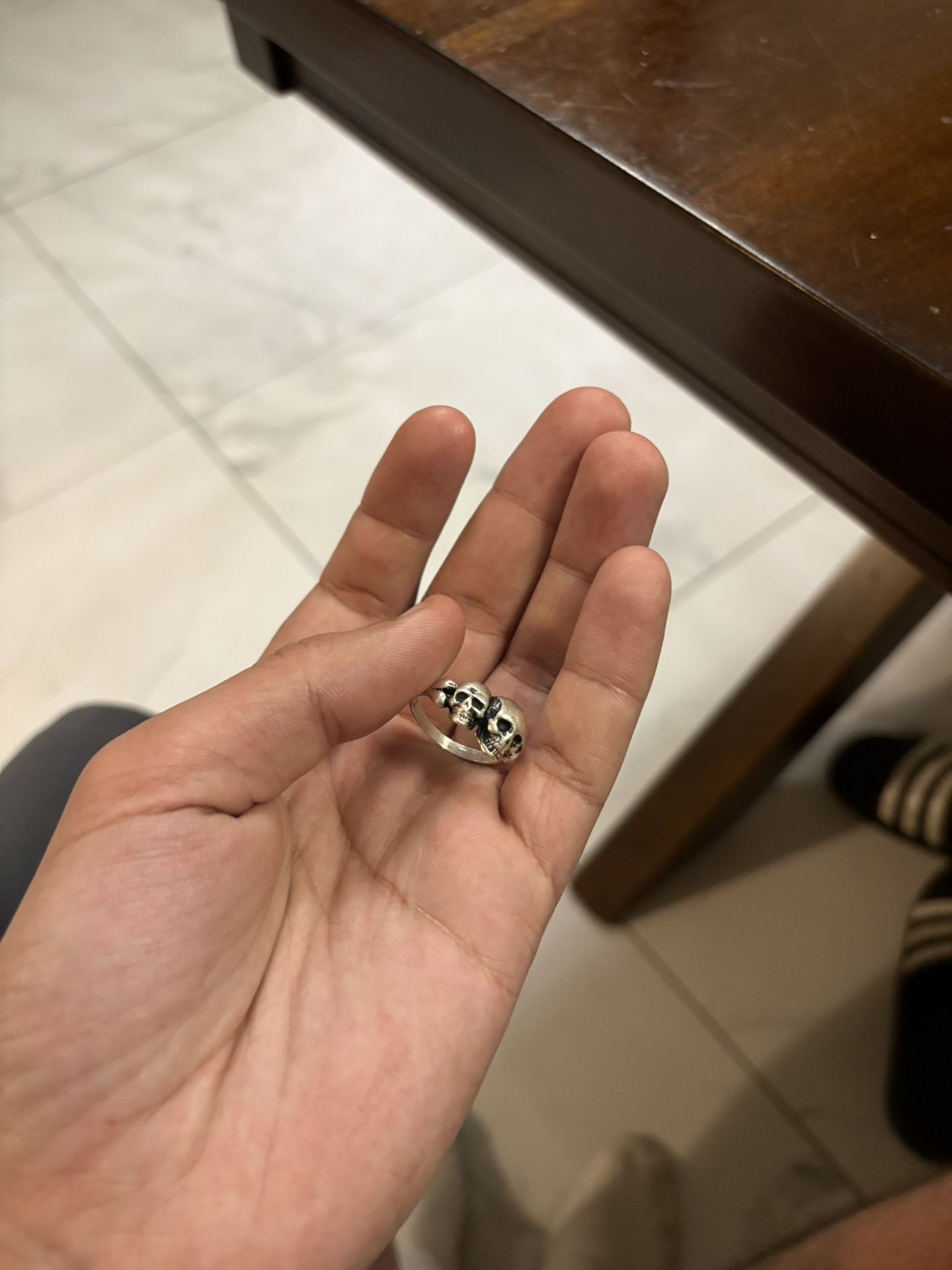 Skull Silver Ring