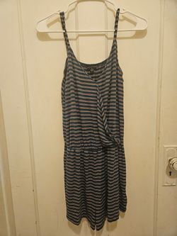American Eagle Outfitters Striped Romper Size M