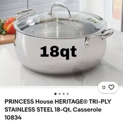 Caserola 18 qts princes houses