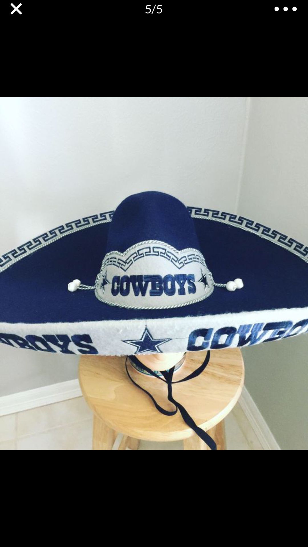 Dallas Cowboys Custom Made Mexican Mariachi Sombrero for Sale in Progreso  Lakes, TX - OfferUp