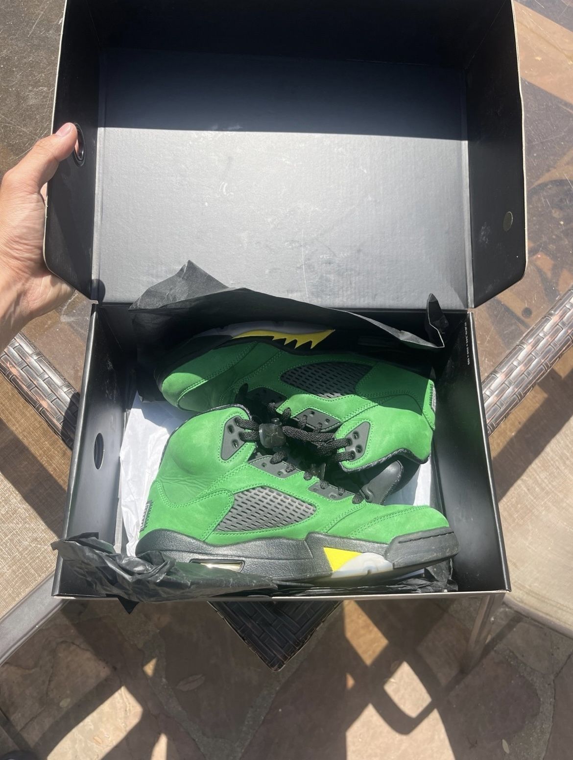 Jordan 5 Oregon Size 9 🔥