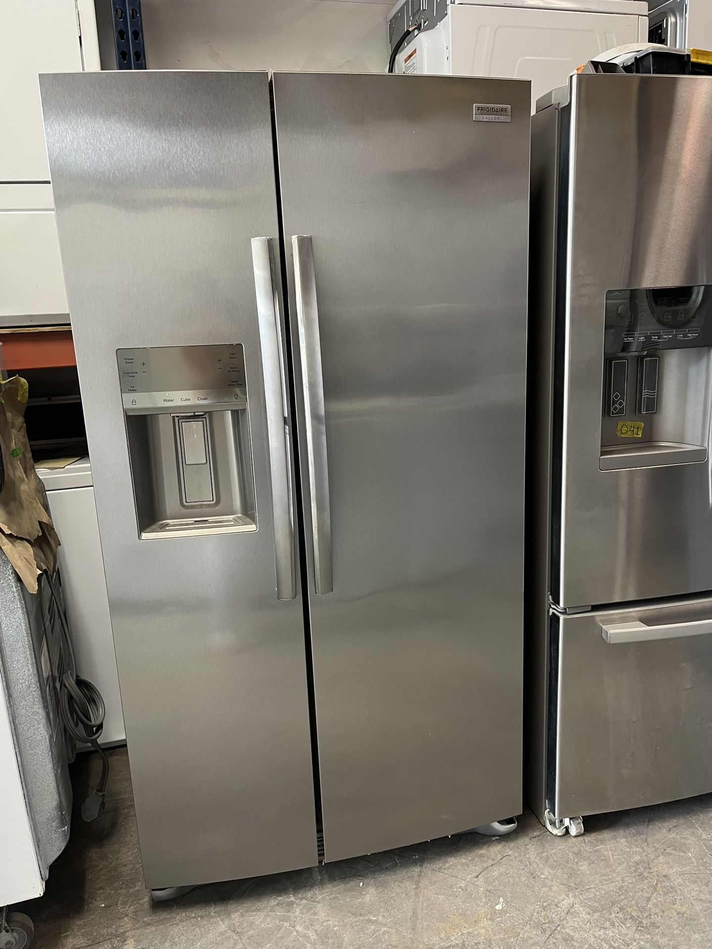Frigidaire Side By Side Stainless Steel Refrigerator 