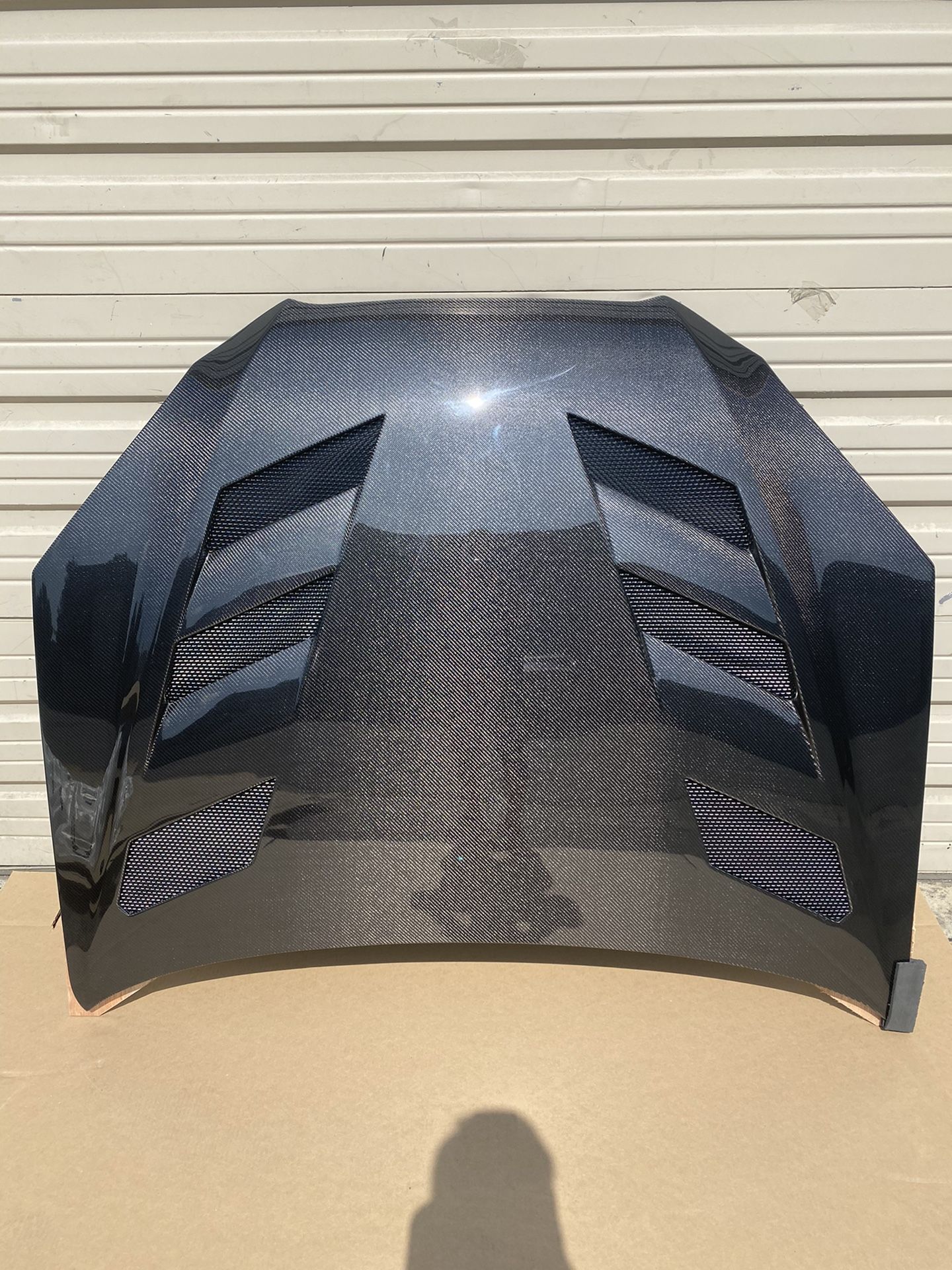 2009 - 2012 Hyundai Genesis 2DR AMS Style Carbon Fiber Vented Hood