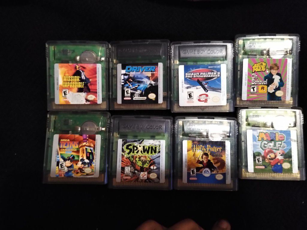 Gameboy color games bundle