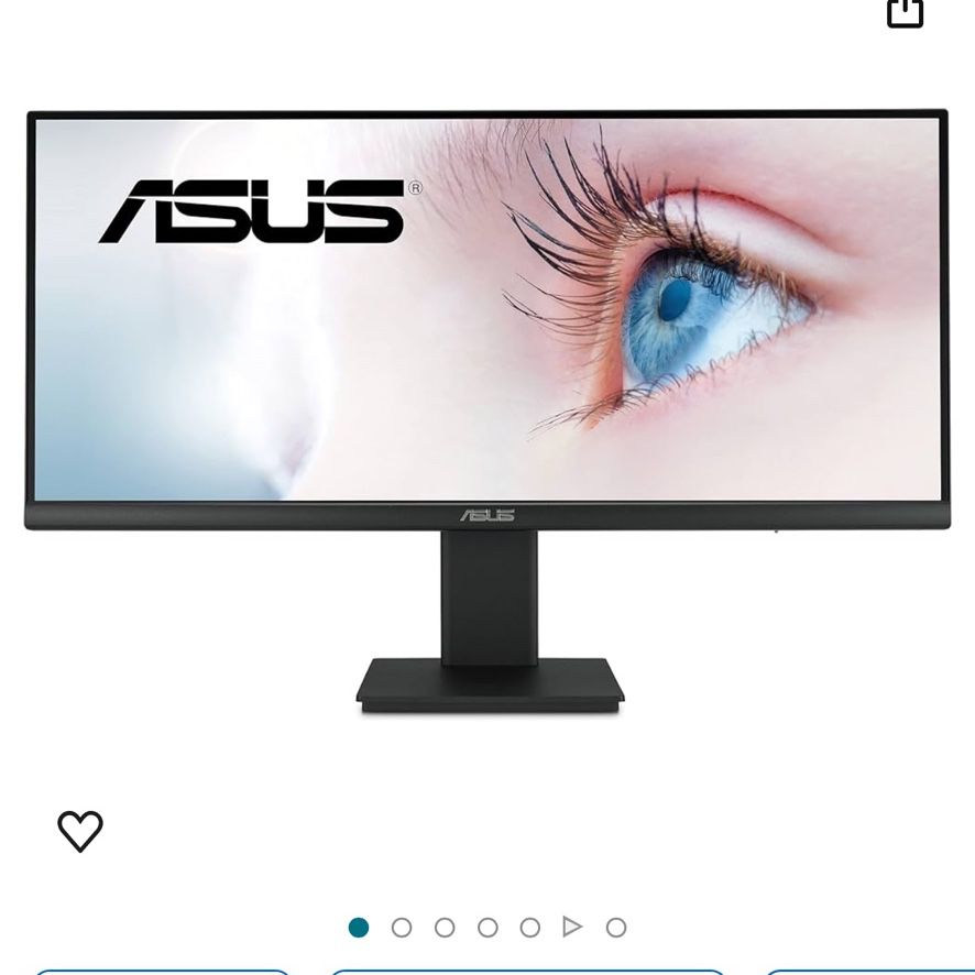 🔥💻🌟 "ASUS 29" 1080P Ultrawide HDR Monitor - Unbeatable Deal at $100 or Best Offer! Get Yours Now! 🎉👀💰