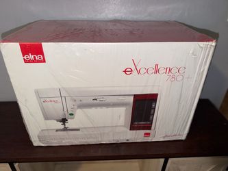 New, Sealed In Box Elna eXcellence 780 PLUS Sewing Machine