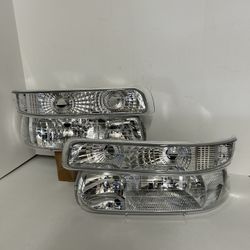 99 2002 Chevy Silverado Headlights