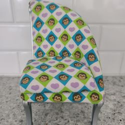 Mattel 2005 Barbie Furniture Fashion Fever Go Bananas Fashion Doll Monkey Chair