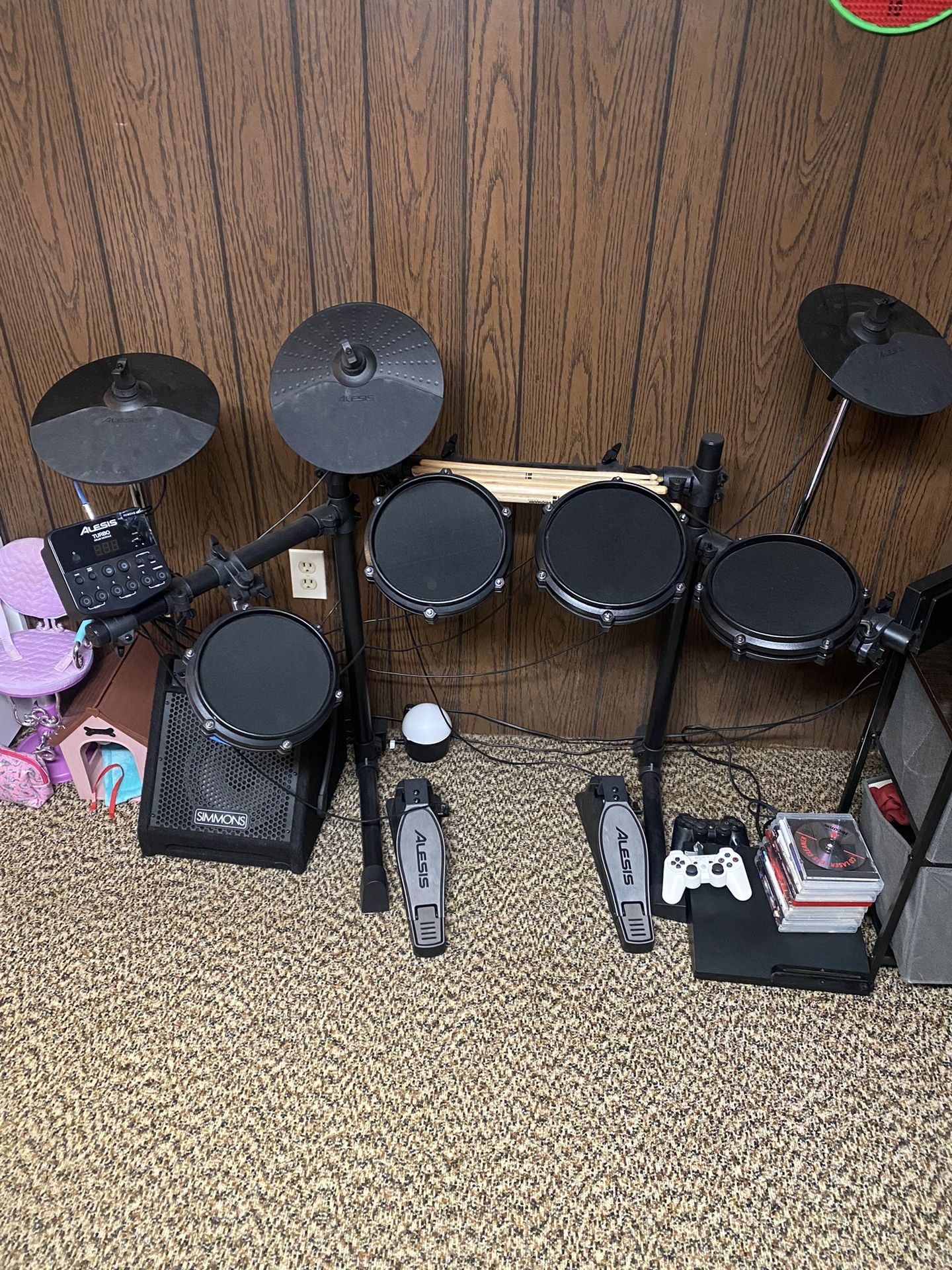 Electric Drum Set 