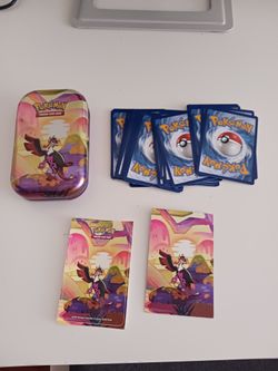 Brand New Pokemon Scarlet & Violet box with new 22 cards (open just to take the pictures).
Only 10 dollars.
Incredible deal.