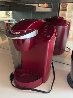 Keurig - K- Classic K50 Single Serve K-Cup Pod Coffee Maker - Red Rhubarb