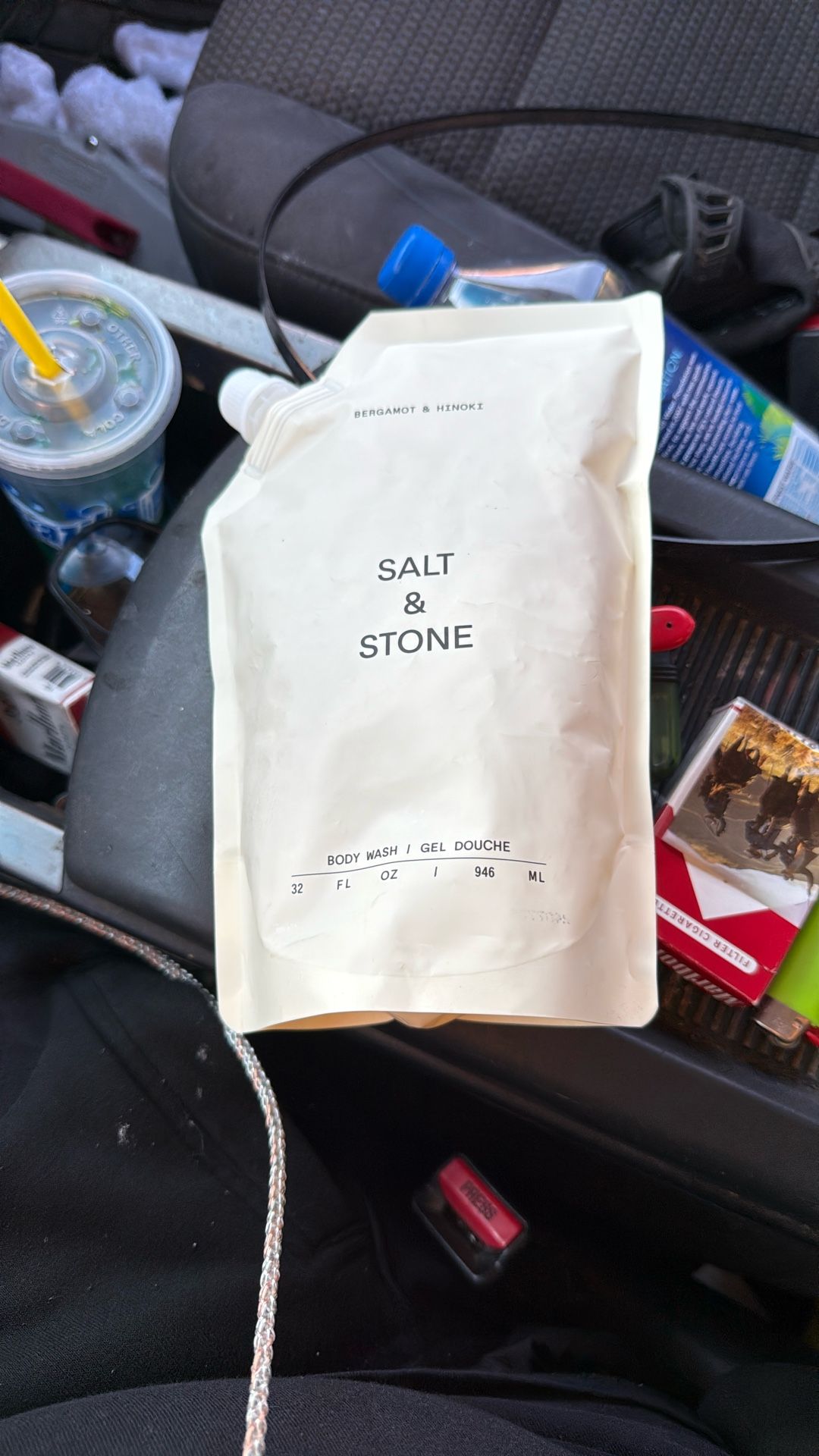 Salt and stone 32 fluid ounce body wash