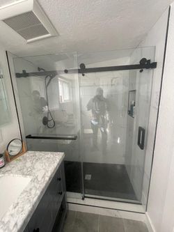 Shower door