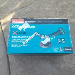 Makita 18v Grinder Xlock Tool Only New 