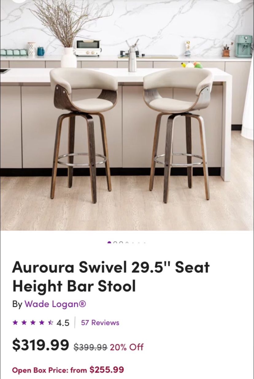4 Auroura swivel Chairs