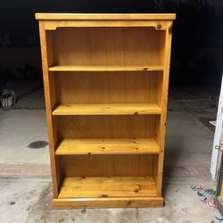 Wooden Bookshelf