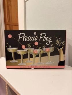Prosecco Pong - bachelorette game
