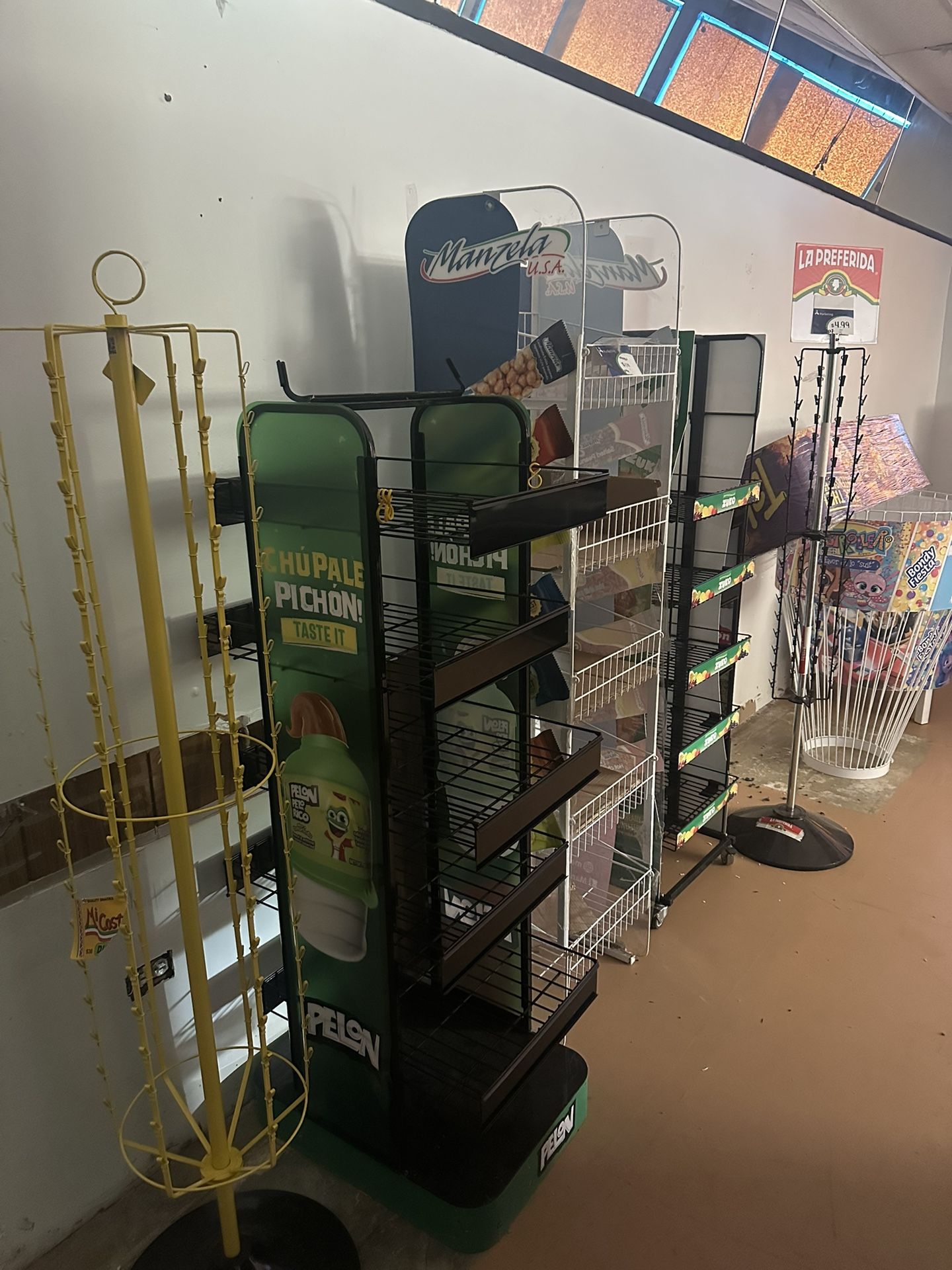 Gas Station Snack Racks