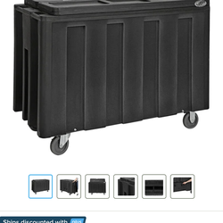 3 IRP Artic Black Mobile Bar Coolers Available