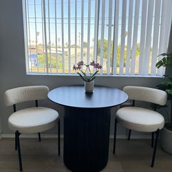 Round Table and Chairs