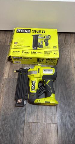 RYOBI ONE+ 18V 18-Gauge Cordless AirStrike Brad Nailer (Tool Only)