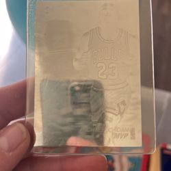 Michael Jordan MVP Hologram 91 92