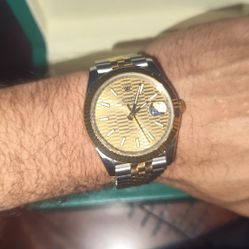 Rolex DateJust 41mm Two Tones 