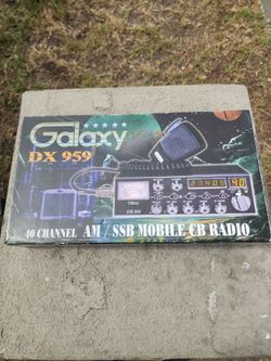 Original  Galaxy DX959 citizens ban mobile transceiver. 275.00 Fontana.