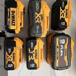 Dewalt Batteries 