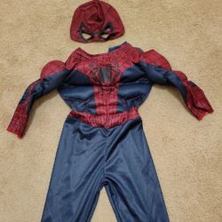 Spider Man Amazing Spider Man with Mask Toddler Costume