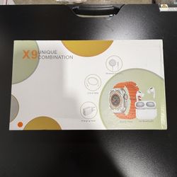 X9 Unique Combination Smart Watch With Wireless Earbuds