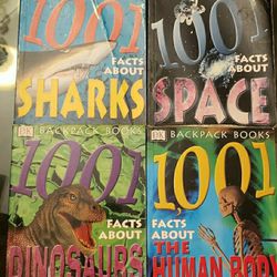 Backyard Book Series, Dinosaurs, Sharks, Space, Human Body