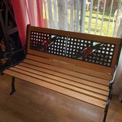 Outdoor Park Bench