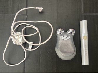 NuFace Mini Facial Toning Device, Silver - Charger Included - $15 (Encinitas)