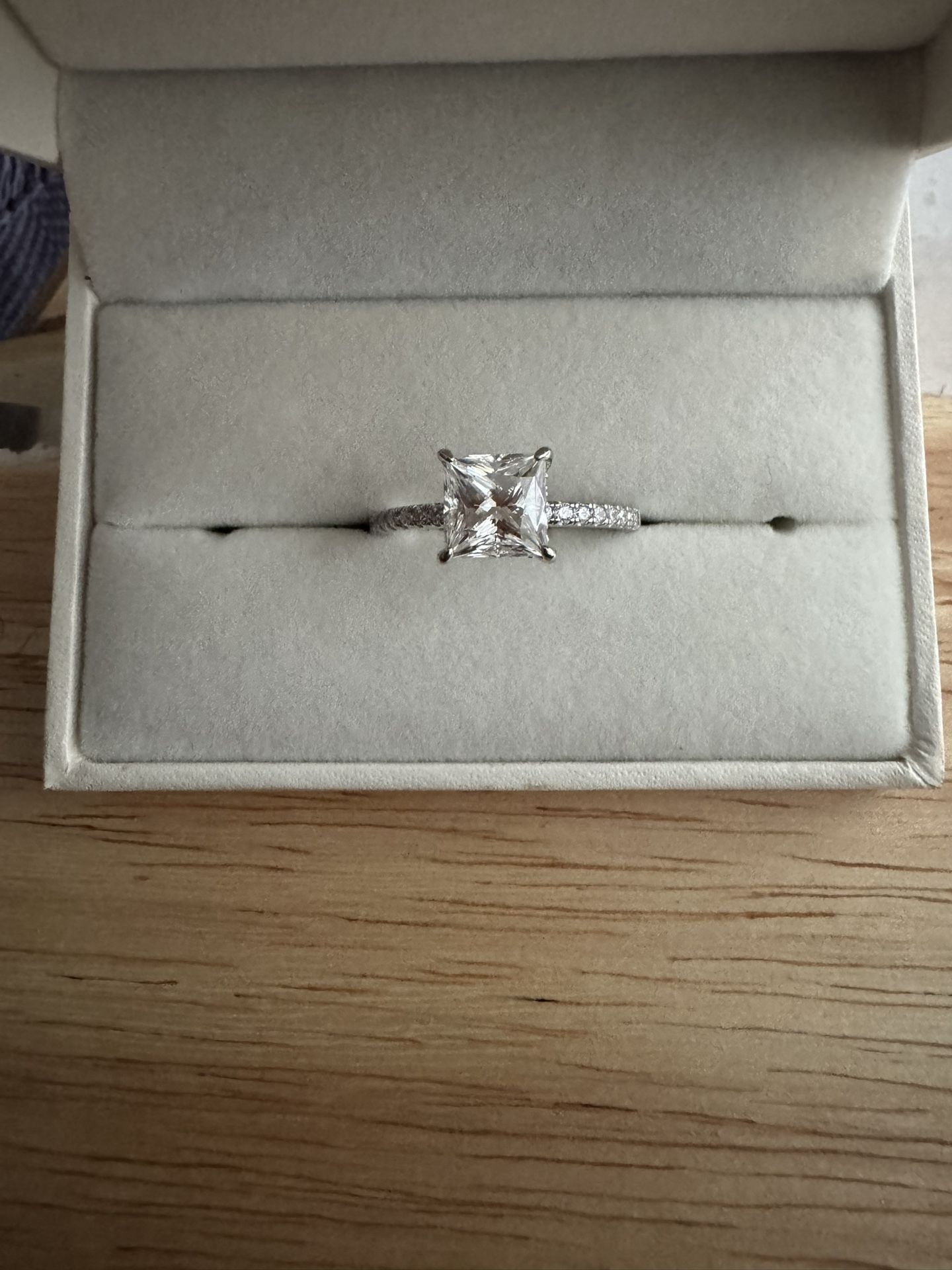 Moissanite 2.0 CT Engagement Ring